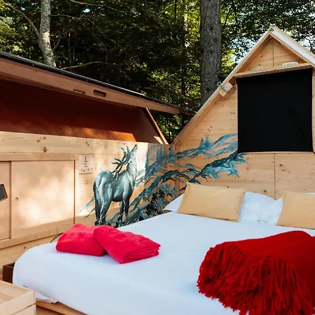 Glamping Alpe Campo Lyxtält *
