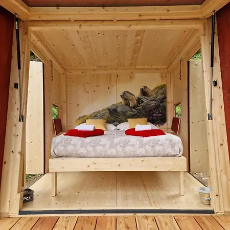 Glamping Alpe Campo Lyxtält *