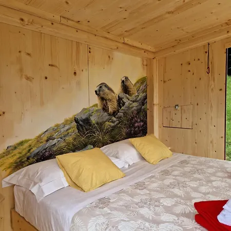 Glamping Alpe Campo Lyxtält Rimasco