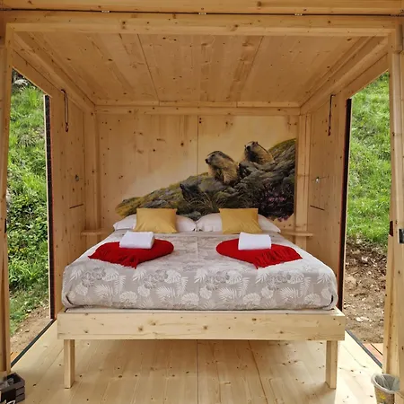 Glamping Alpe Campo 럭셔리텐트 Rimasco