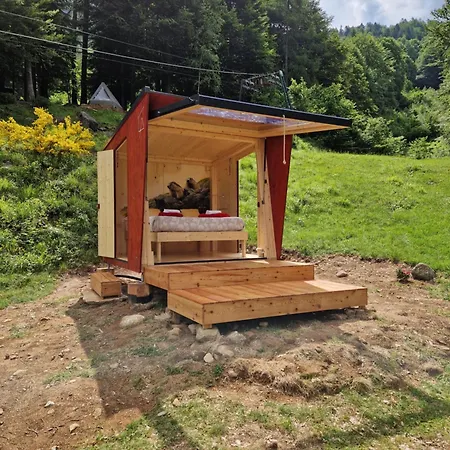 Glamping Alpe Campo 럭셔리텐트 Rimasco